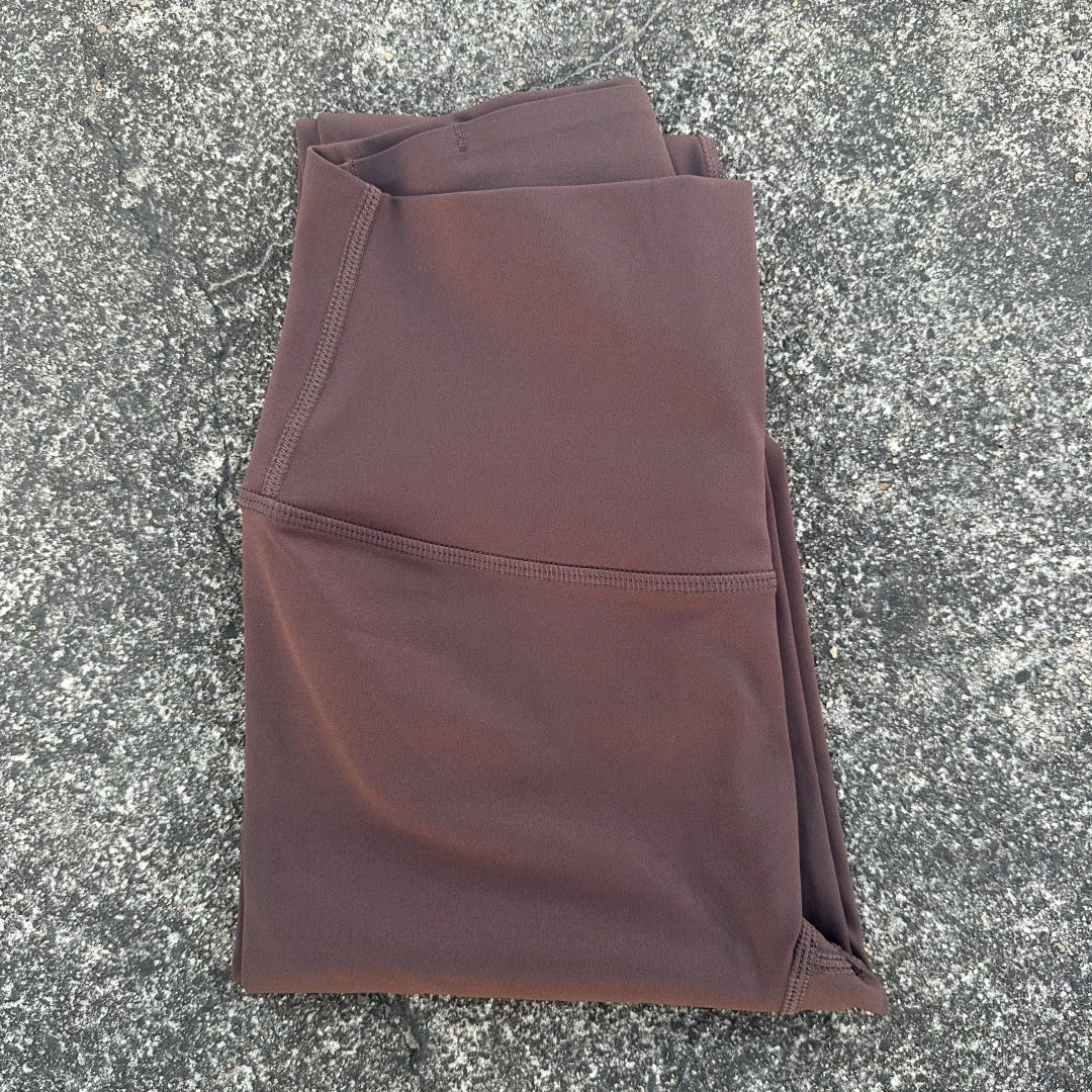 Hochfeste Kompression, einfarbig, weich, für Damen, Sporthose, enge Butter, hohe Taille, Yoga-Leggings, sportliches Fitnessstudio, umfassende Kleidung