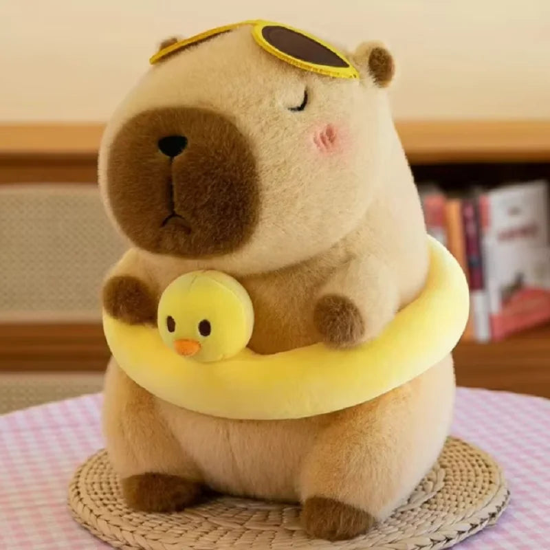 Capybara Plüsch Simulation Capybara Anime Fluffty Spielzeug Süße Puppe Kuscheltiere Weiche Puppe Plüsch Weihnachten Thanksgiving Geschenk