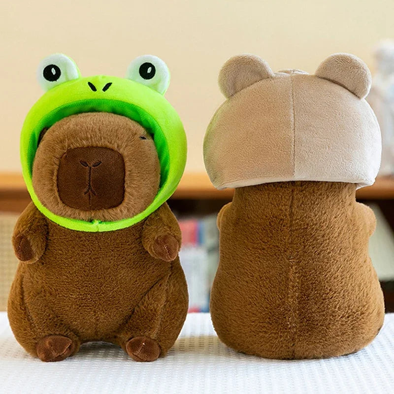 25 cm Serie Capybara Plüsch Simulation Capybara Anime Fluffty Spielzeug Süße Puppe Kuscheltiere Weiche Puppe Plüsch Weihnachtsgeschenke