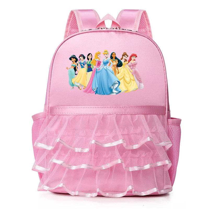 Snow White Princess Children Kawaii Bag for Girl Kids Pink Dancing Backpacks Girls Ballet Dance Bags Baby School Backpack