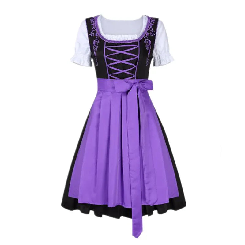 Damen Oktoberfest Kostüm Plus Size Deutsches Biermädchen Kostüm Dirndlkleid Biermädchen Uniform