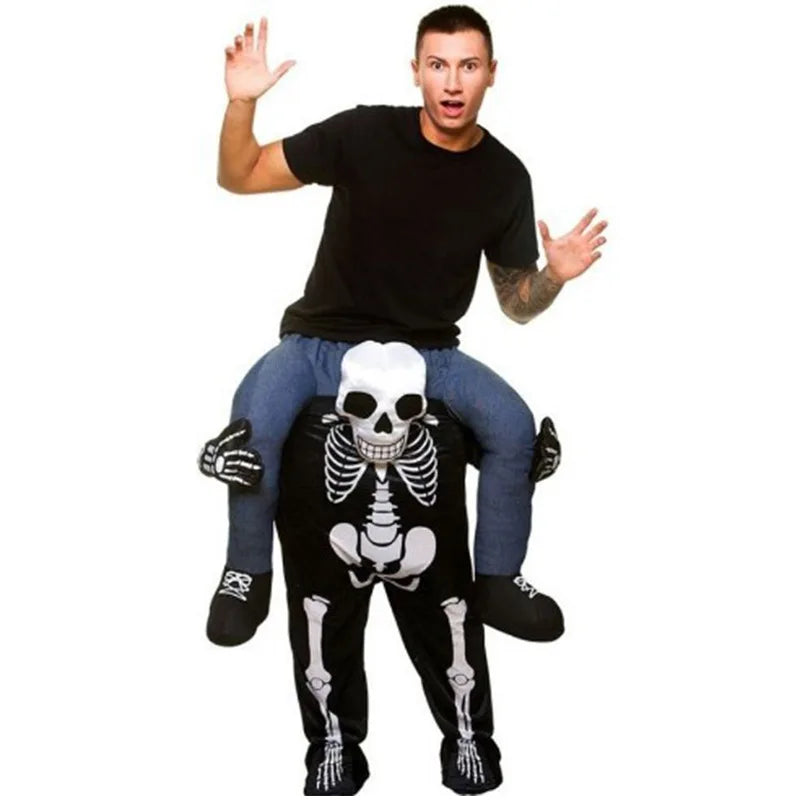 Unisex Halloween Party Cosplay Kostüme Sets für Frauen Männer Zurück Lustige Tier Hosen Fancy Dress Up Oktoberfest Overalls Strampler
