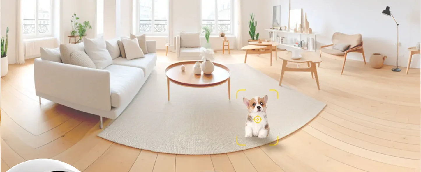BoyKeep Smart Kamera 2K Sicherheitsschutz WLAN-Überwachung 5G/2,4 GHz Innenbereich Baby Nachtsicht 360° Schwenk- und Neigefunktion 2-Wege-Audio K30