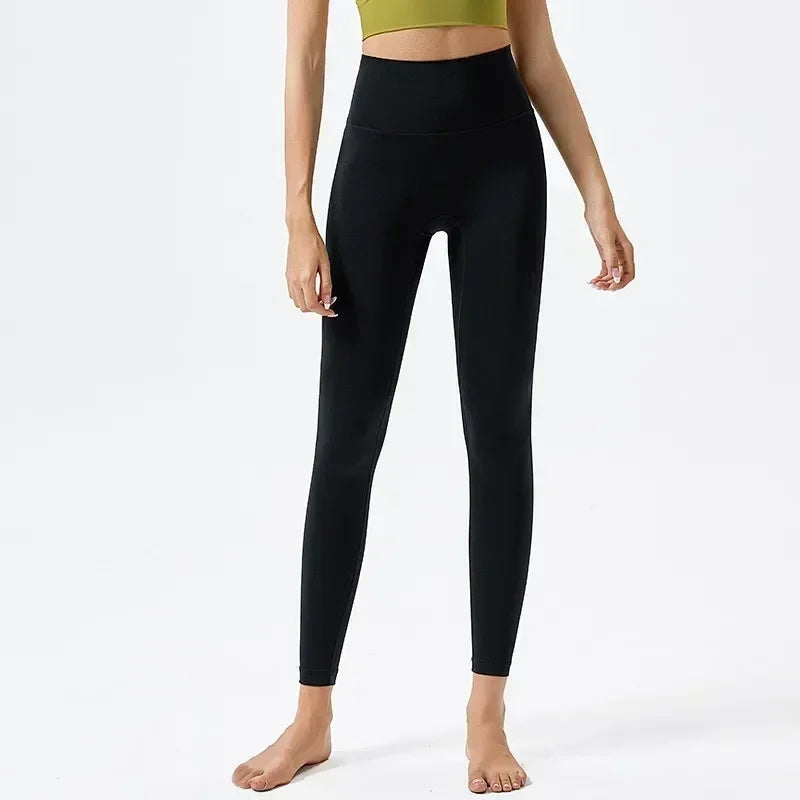 Sport-Yoga-Hose für Damen, hohe Taille, Hüftlifting-Leggings