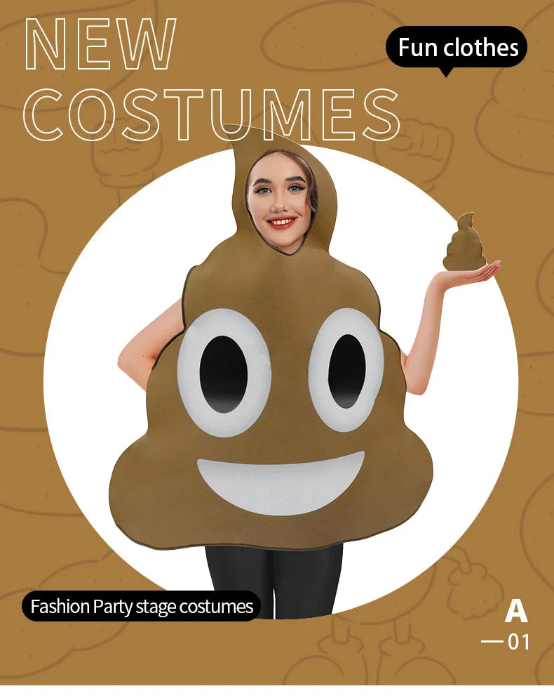 [Du bist mein Geheimnis] Kotkostüm für Erwachsene und Kinder, lustiges Bühnenshow-Kostüm, Halloween-Party, Cosplay-Outfit, Karnevalsparty, Kostüm