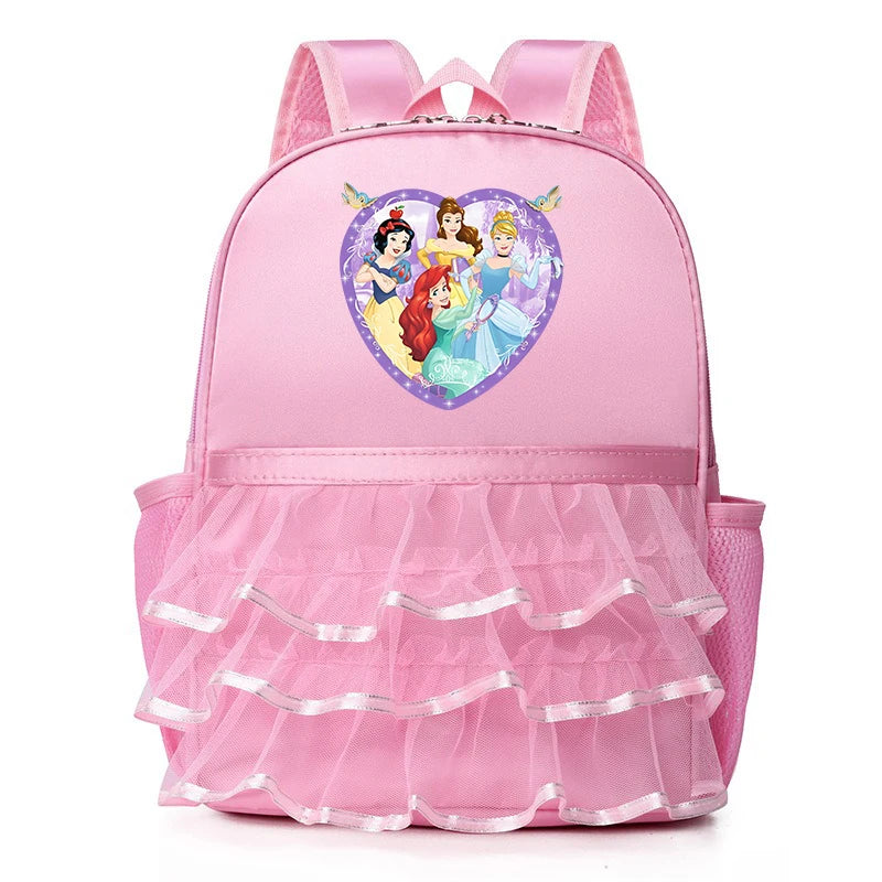 Snow White Princess Children Kawaii Bag for Girl Kids Pink Dancing Backpacks Girls Ballet Dance Bags Baby School Backpack
