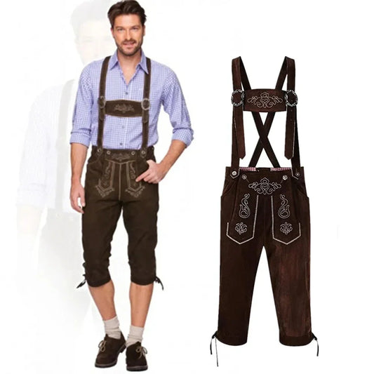 Oktoberfest-Kostüm für Erwachsene, Deutschland, Männer und Frauen, traditionelle bayerische Lederhosen, Shorts, Cosplay, Oktoberfest-Paare