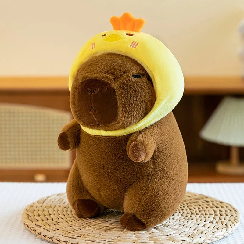 25 cm Serie Capybara Plüsch Simulation Capybara Anime Fluffty Spielzeug Süße Puppe Kuscheltiere Weiche Puppe Plüsch Weihnachtsgeschenke