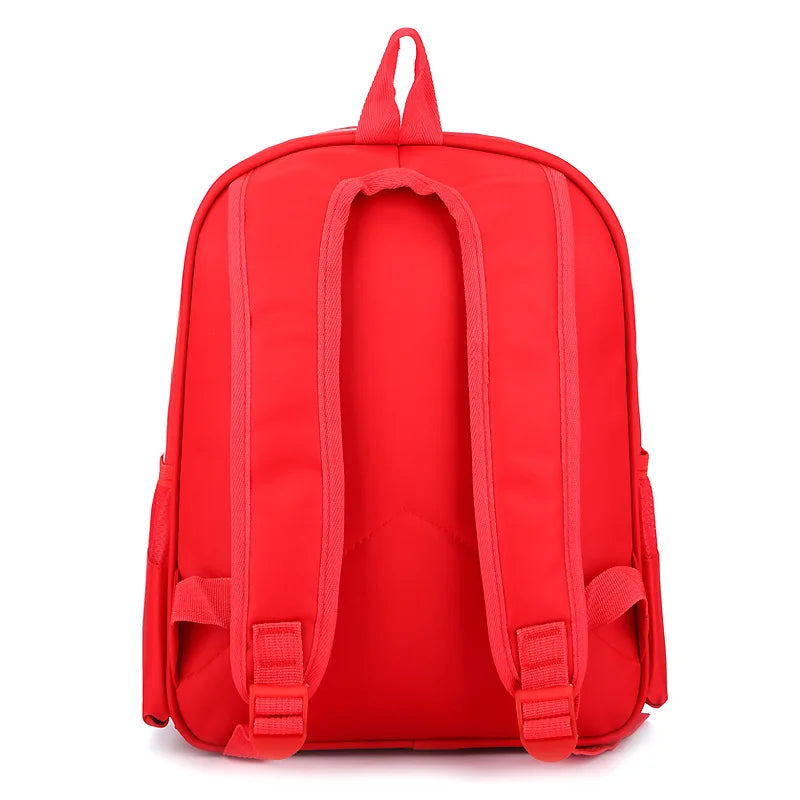 Disney  Cars Lightning McQueen 95 Flame Backpack for  child Water Resistant School Bag Adjustable Strap Multi-Color Cartoon Gift