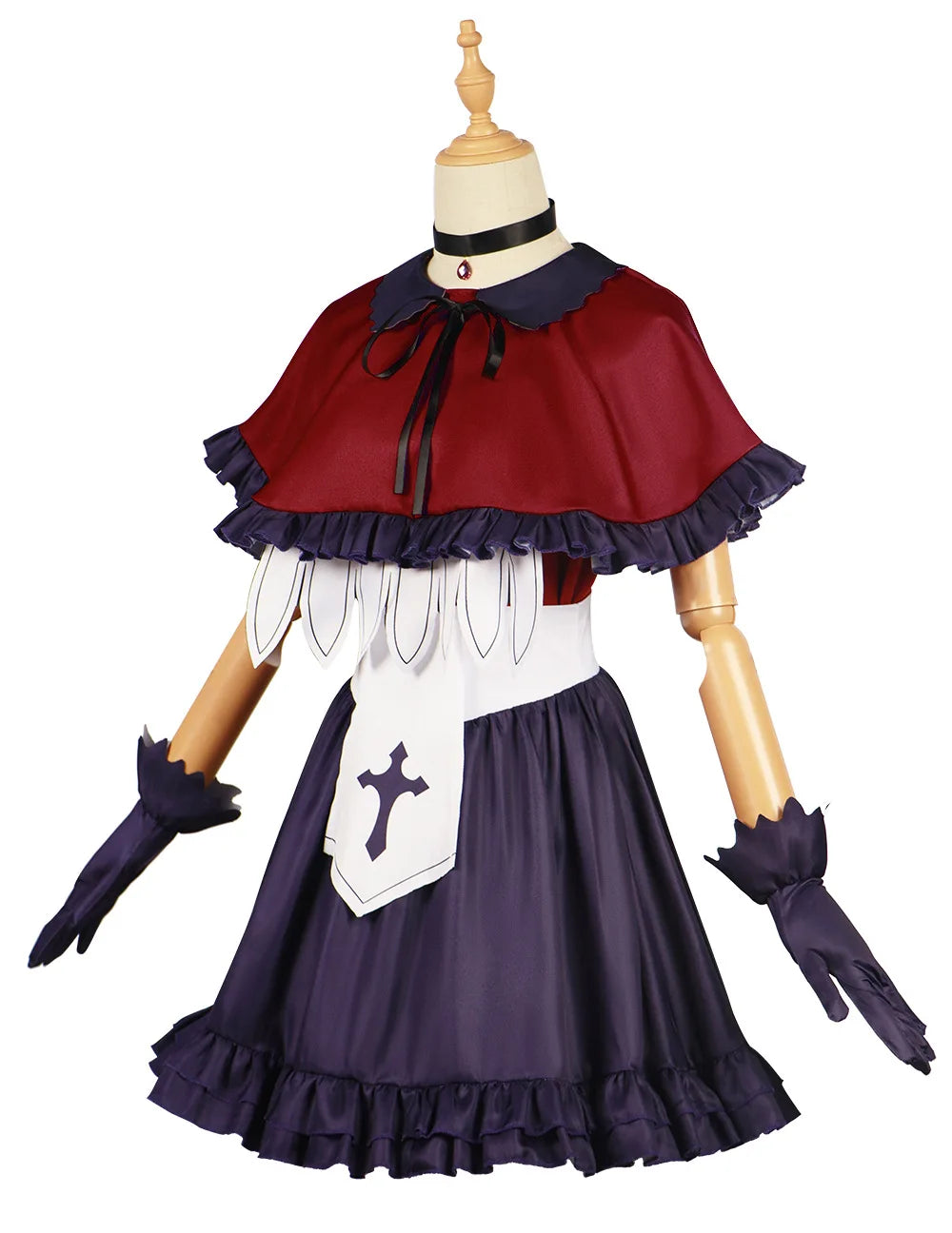 Oshi No Ko Arima Kana/Hoshino Ruby Gesangs- und Tanzaufführungskleid Mädchen Rote Uniform Halloween Anime Karneval Crossdressing-Set
