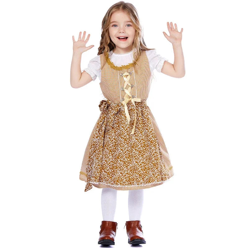 Bayerische Fantasia Festival Party Kinder Bier Mädchen Cospaly Kleid Deutsch Oktoberfest Kinder Kostüm Jungen Oktoberfest Kostüme