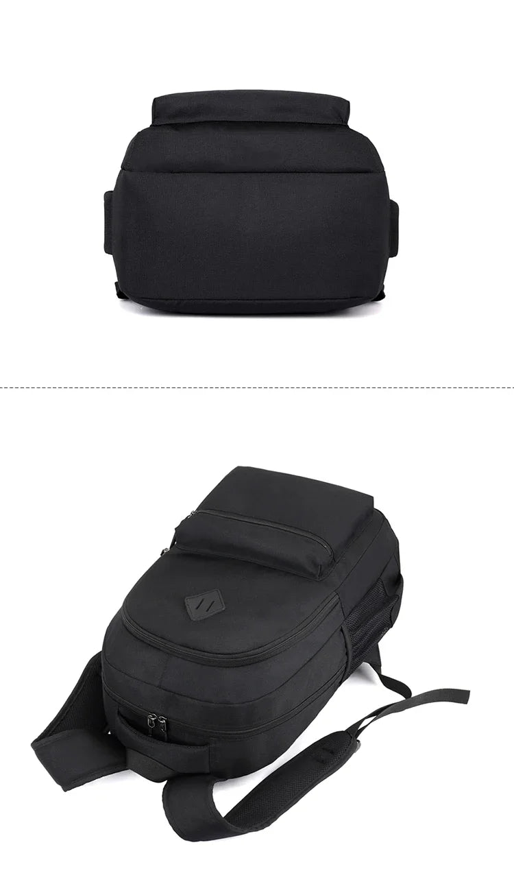 Solid Color Backpack Fashion Men Women Backpack High Capacity Schoolbags For Teenager Girls Boys Male Shoulder Bags