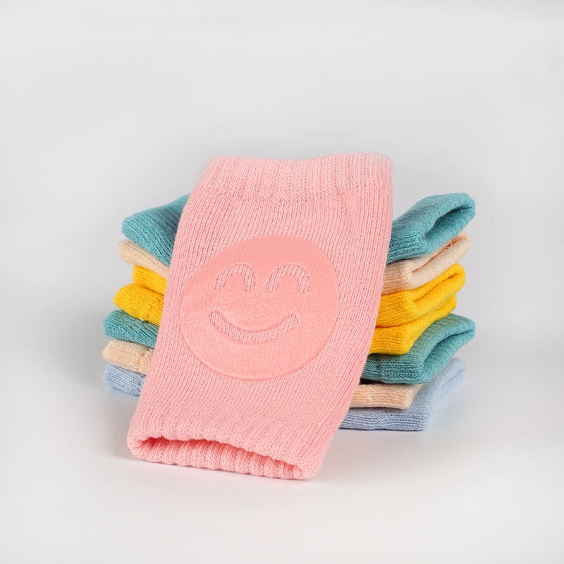 5 Paar Baby-Knieschützer für Kleinkinder, Krabbeln, rutschfest, solide, für Jungen und Mädchen, Ellenbogenpolster, Sicherheitsschutz, Kleinkind-Beinwärmer