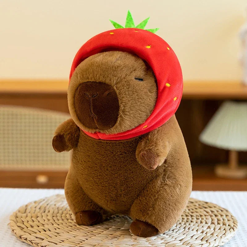 25 cm Serie Capybara Plüsch Simulation Capybara Anime Fluffty Spielzeug Süße Puppe Kuscheltiere Weiche Puppe Plüsch Weihnachtsgeschenke