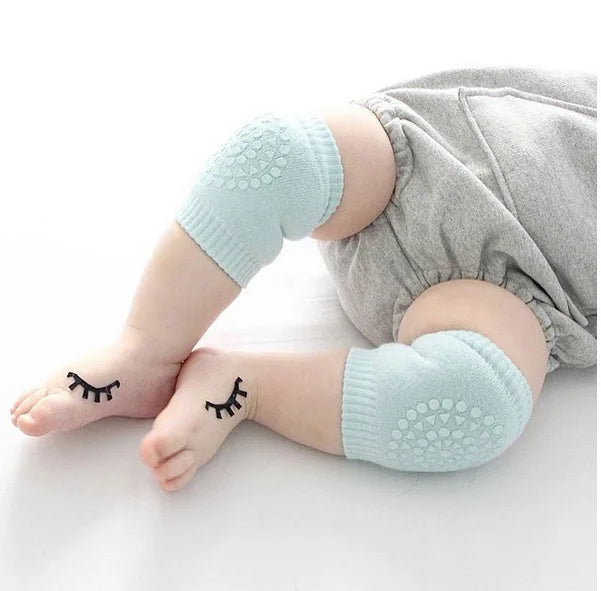 5 Paar Baby-Knieschützer für Kleinkinder, Krabbeln, rutschfest, solide, für Jungen und Mädchen, Ellenbogenpolster, Sicherheitsschutz, Kleinkind-Beinwärmer