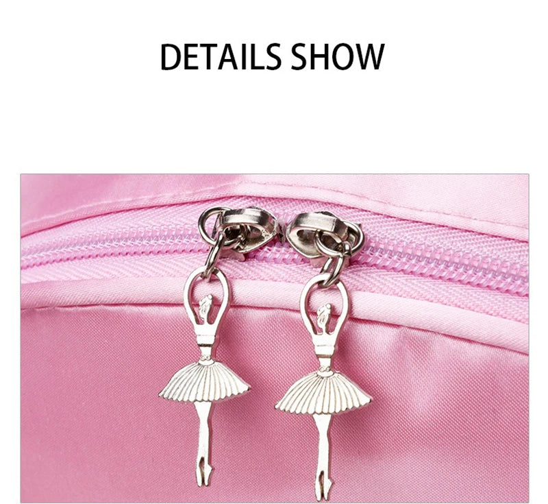 Snow White Princess Children Kawaii Bag for Girl Kids Pink Dancing Backpacks Girls Ballet Dance Bags Baby School Backpack