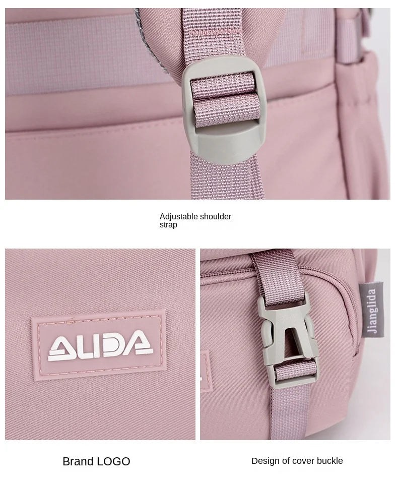 Children School Bags For Girls Large Schoolbag Kawaii Primary School Backpack Kids Book Bag Waterproof Laptop Travel Rucksack