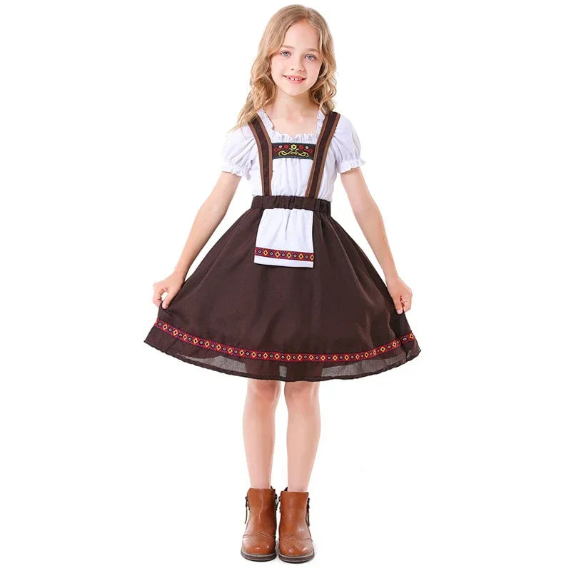 Bayerische Fantasia Festival Party Kinder Bier Mädchen Cospaly Kleid Deutsch Oktoberfest Kinder Kostüm Jungen Oktoberfest Kostüme