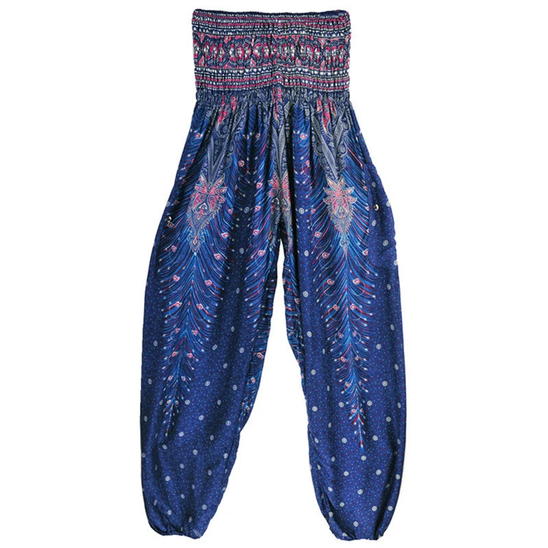 Yoga Hosen Frauen Hippie Harem Gedruckt Leggings Boho Hohe Taille Pantalone De Mujer Cintura Alta Calca Feminina Strand