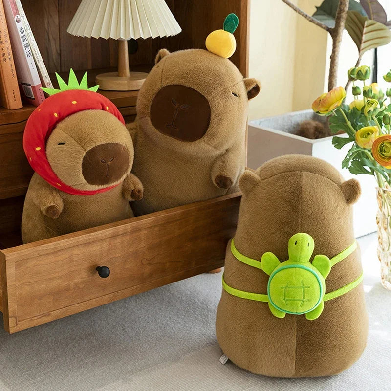 25 cm Serie Capybara Plüsch Simulation Capybara Anime Fluffty Spielzeug Süße Puppe Kuscheltiere Weiche Puppe Plüsch Weihnachtsgeschenke