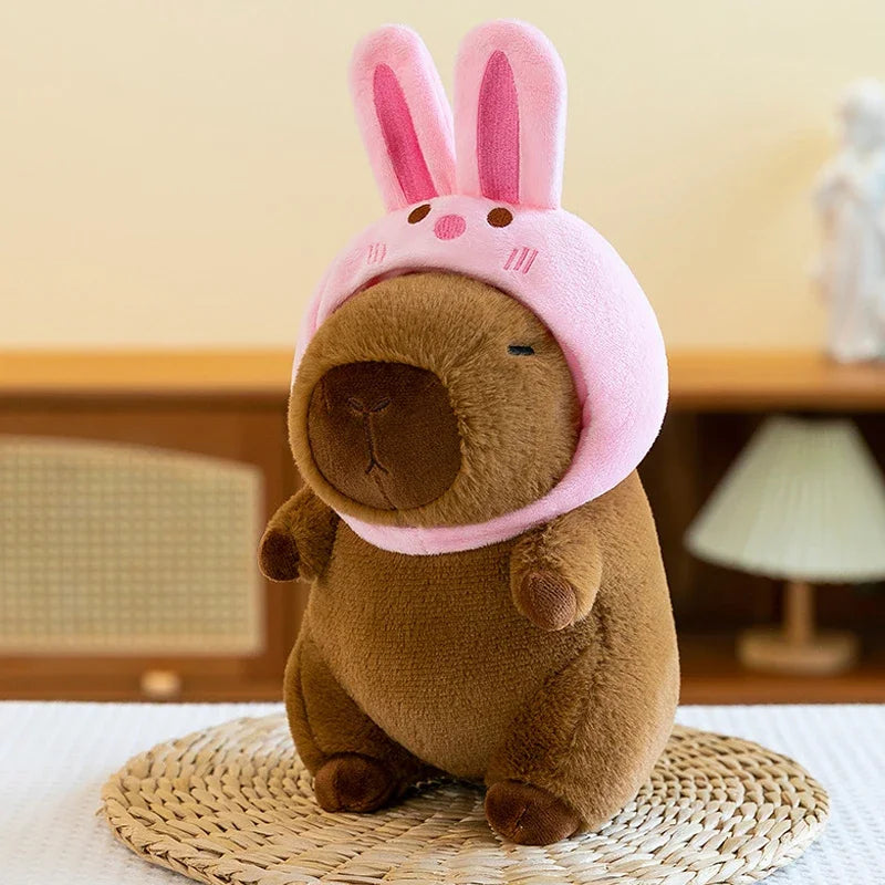 25 cm Serie Capybara Plüsch Simulation Capybara Anime Fluffty Spielzeug Süße Puppe Kuscheltiere Weiche Puppe Plüsch Weihnachtsgeschenke
