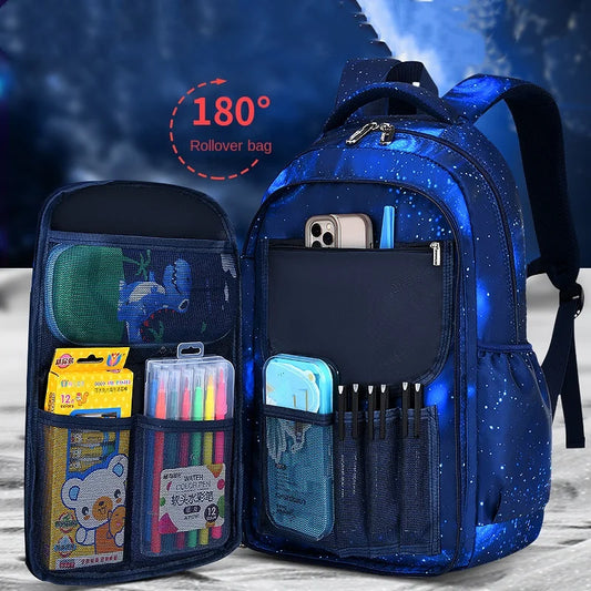 2025 New Waterproof Children School Bags For Boys Orthopedic Primary School Backpack Kids Schoolbag Book Bag Mochila Infantil