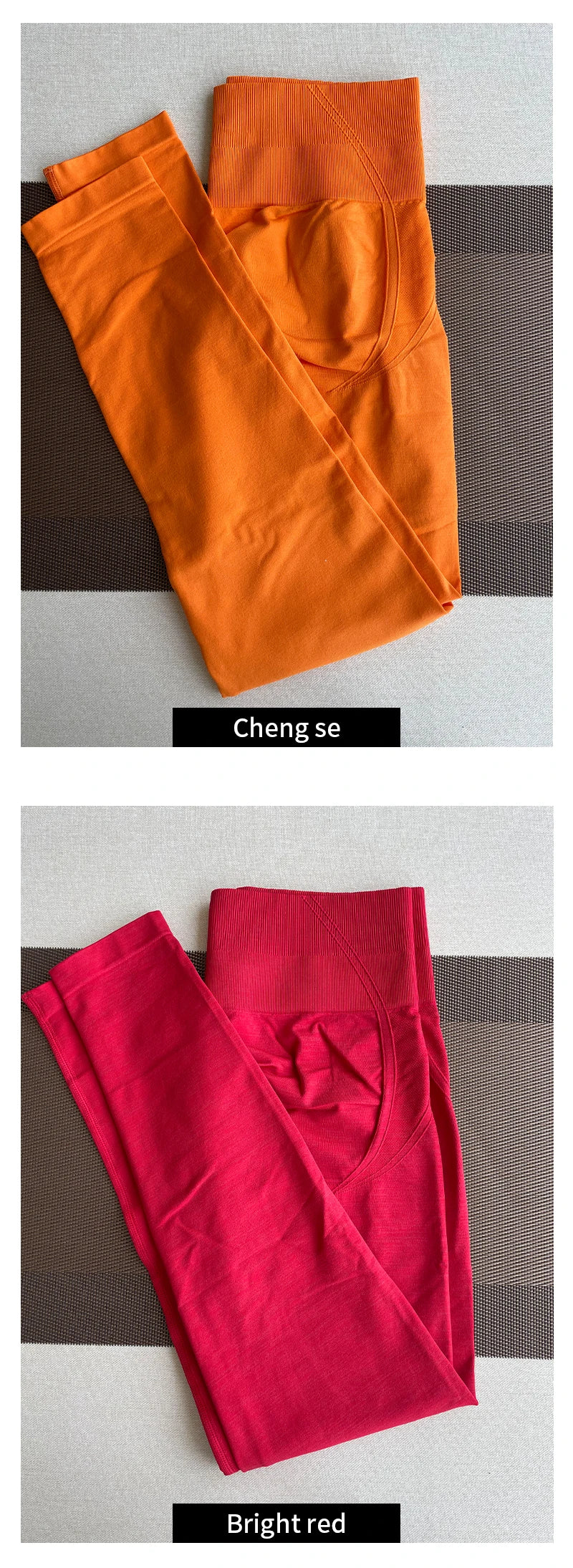 Mühelose, nahtlose, enge Hosen, Fitnessstudio-Leggings, Workout-Yogahosen für Damen, weiche Outfits mit hoher Taille, Fitness-Sportbekleidung