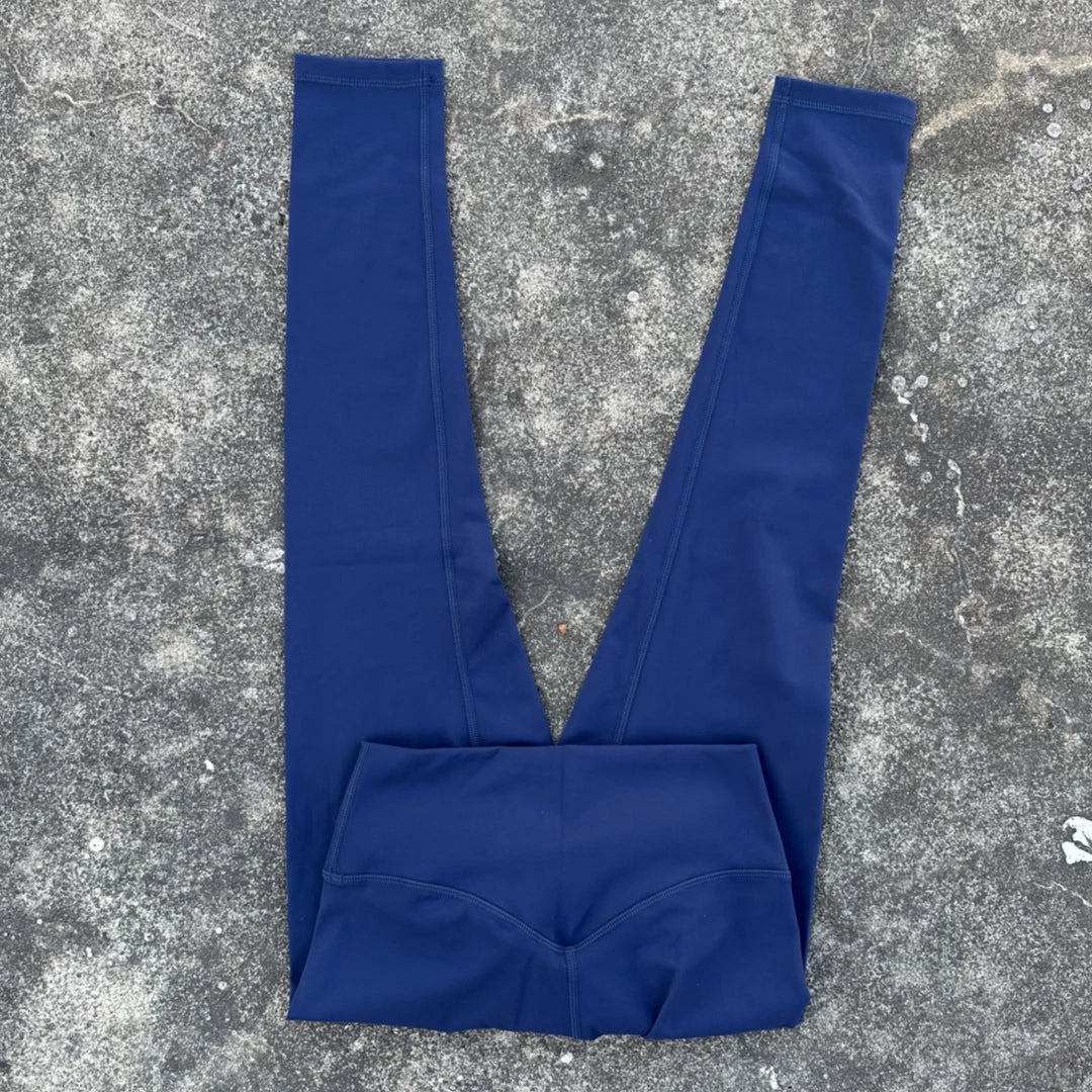 Hochfeste Kompression, einfarbig, weich, für Damen, Sporthose, enge Butter, hohe Taille, Yoga-Leggings, sportliches Fitnessstudio, umfassende Kleidung