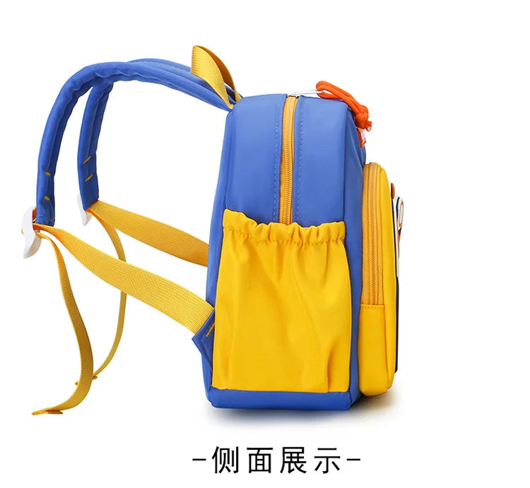 Kids Backpack for Boys Girls Toddler School Kindergarten Cute Construction Truck Car Design Trendy Casual Backpack