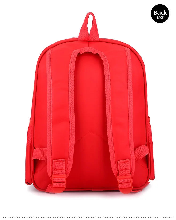 Disney  Cars Lightning McQueen 95 Flame Backpack for  child Water Resistant School Bag Adjustable Strap Multi-Color Cartoon Gift