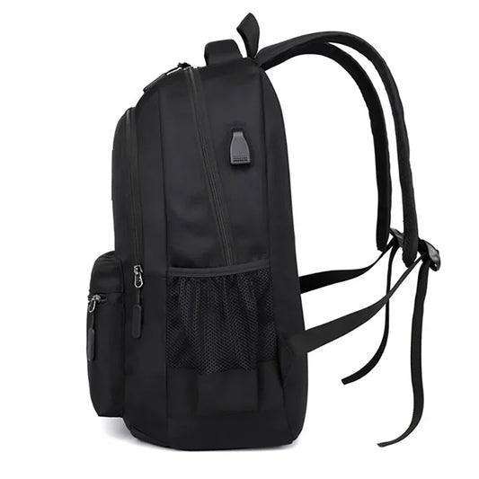 Solid Color Backpack Fashion Men Women Backpack High Capacity Schoolbags For Teenager Girls Boys Male Shoulder Bags