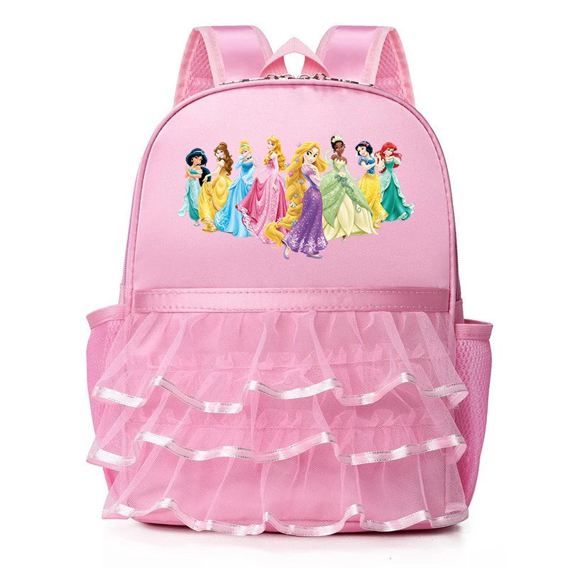 Snow White Princess Children Kawaii Bag for Girl Kids Pink Dancing Backpacks Girls Ballet Dance Bags Baby School Backpack