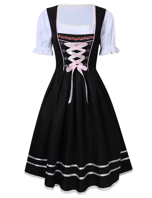 Damen Oktoberfest Kostüm Plus Size Deutsches Biermädchen Kostüm Dirndlkleid Biermädchen Uniform