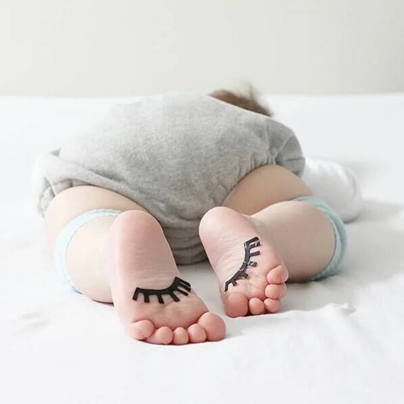 5 Paar Baby-Knieschützer für Kleinkinder, Krabbeln, rutschfest, solide, für Jungen und Mädchen, Ellenbogenpolster, Sicherheitsschutz, Kleinkind-Beinwärmer