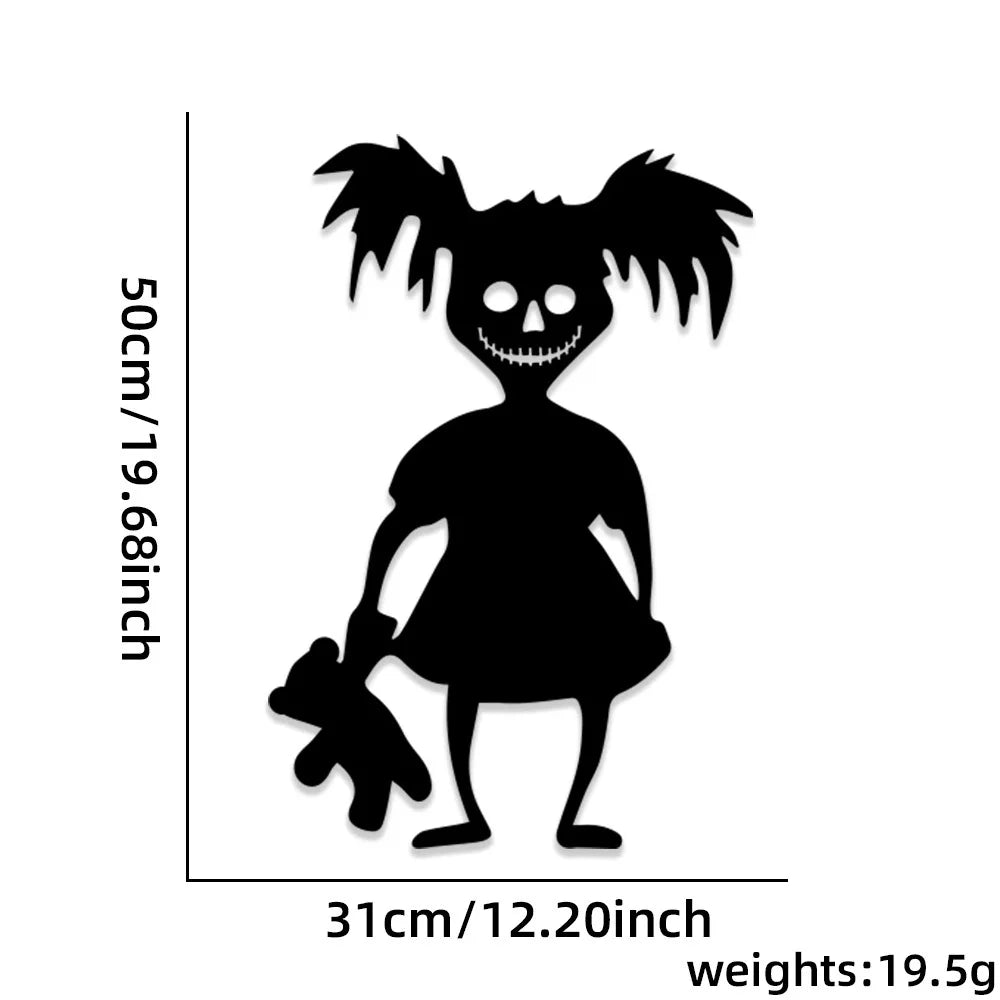 Halloween Dekoration Zimmertür Aufkleber Fenster Dekor Skelett Hand Kürbis DIY Teufel Hexenhut Glas Fenster Aufkleber Geist