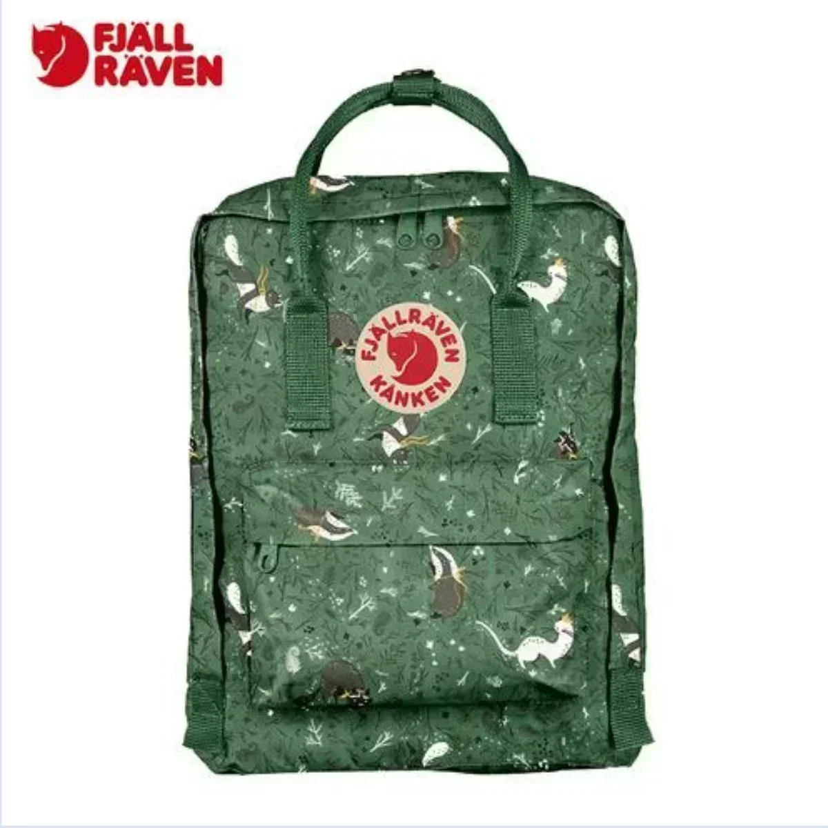 Classic Fjallraven Kanken School Backpack with Arctic Fox Logo Men Women