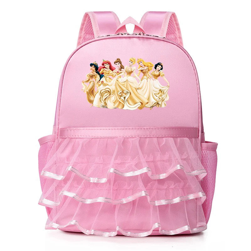 Snow White Princess Children Kawaii Bag for Girl Kids Pink Dancing Backpacks Girls Ballet Dance Bags Baby School Backpack