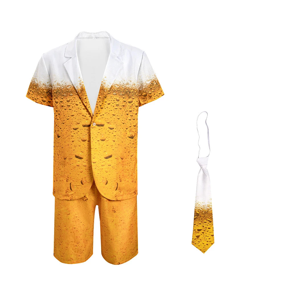 Herren Oktoberfest Kostüm Anzug Bayerisches Bier Cosplay Dress Up Damen Anzug Kleidung Rollenspiel Halloween Party Fantasia Kostüm