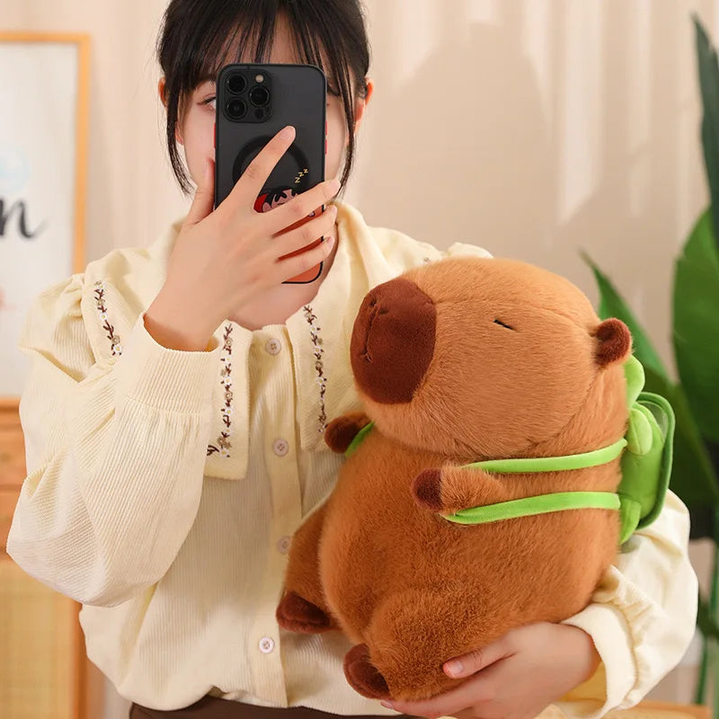 23 cm Capybara Plüsch Simulation Capybara Anime Fluffty Spielzeug Süße Puppe Kuscheltiere Weiche Puppe Plüsch Weihnachten Thanksgiving Geschenk