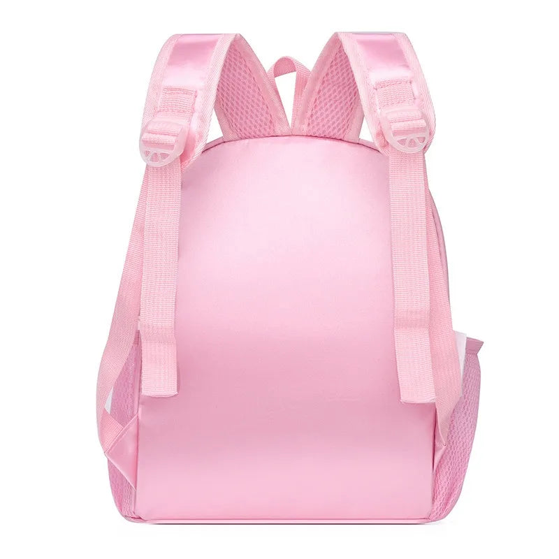 Minnie Mouse Children Kawaii Bag for Girl Dance Bag Kid Letter Pink Dancing Backpacks Girl Ballet Dance Bag Baby School Backpack
