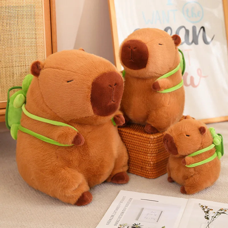 23 cm Capybara Plüsch Simulation Capybara Anime Fluffty Spielzeug Süße Puppe Kuscheltiere Weiche Puppe Plüsch Weihnachten Thanksgiving Geschenk