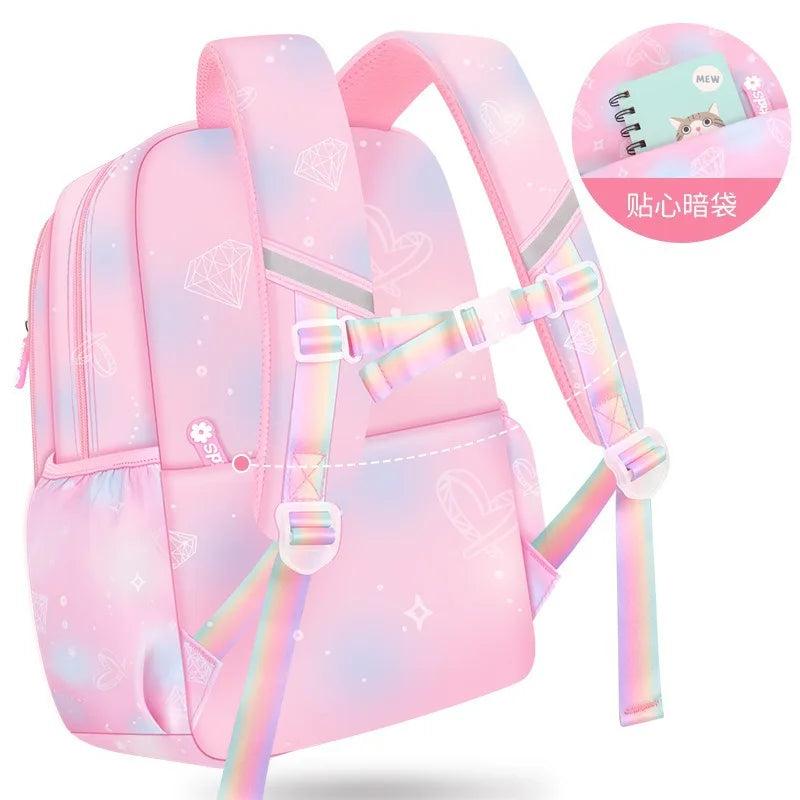 Children School Bags For Girls Lightweight Kids Princess Backpack Schoolbag Primary School Backpack Kids Book bag Mochila