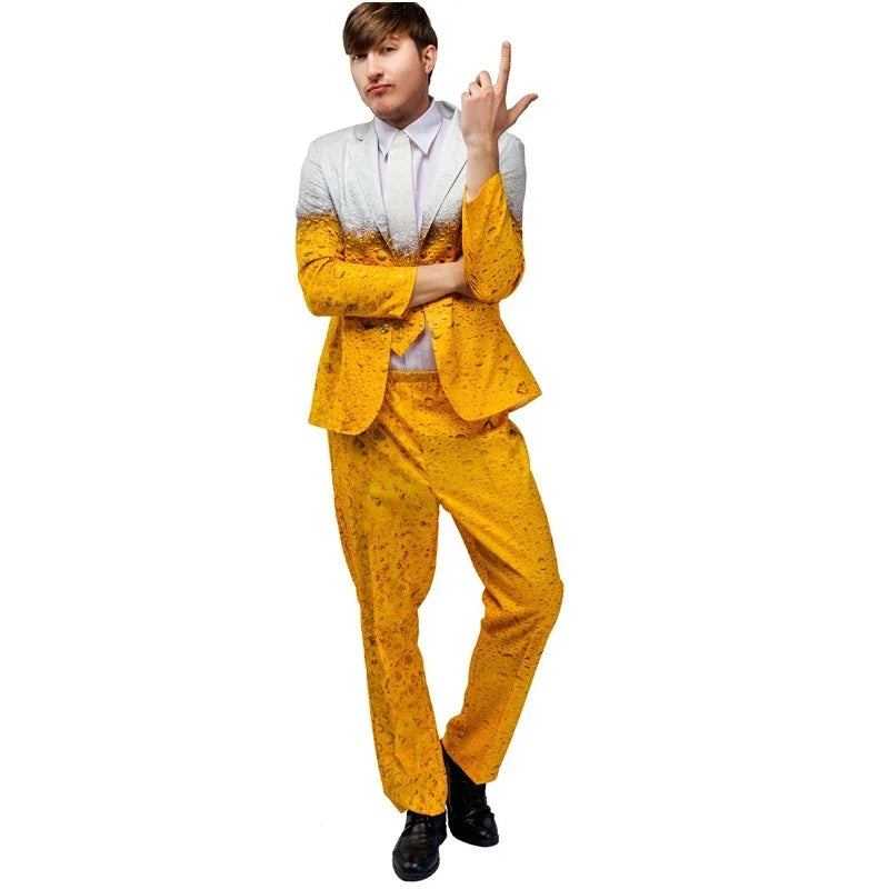 Herren Oktoberfest Kostüm Anzug Bayerisches Bier Cosplay Dress Up Damen Anzug Kleidung Rollenspiel Halloween Party Fantasia Kostüm