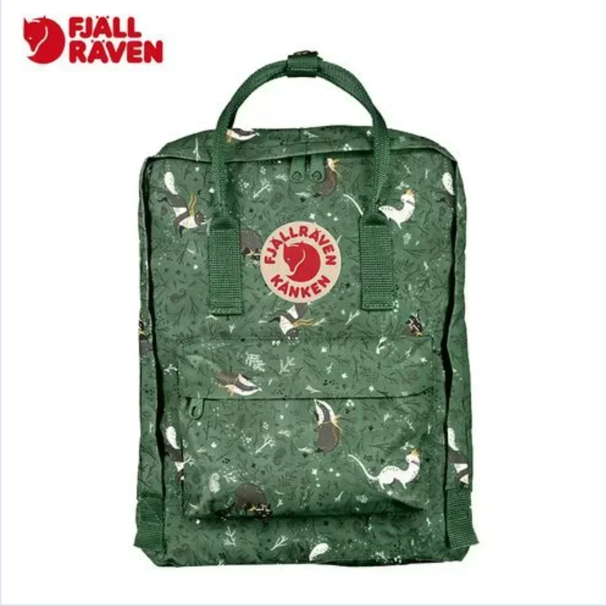 Classic Fjallraven Kanken School Backpack with Arctic Fox Logo Men Women