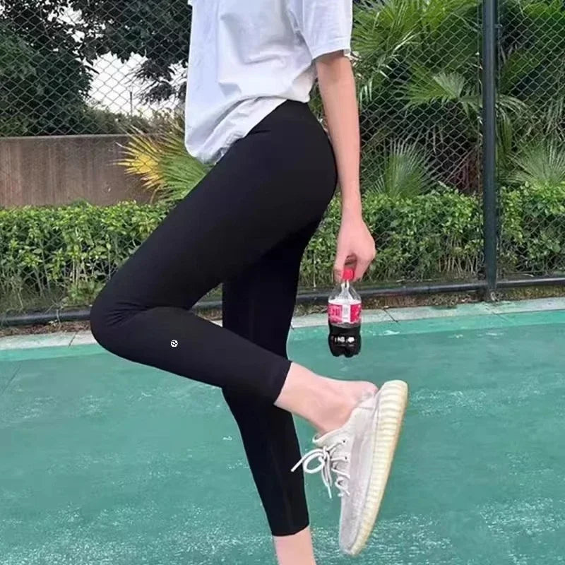 Sport-Yoga-Hose für Damen, hohe Taille, Hüftlifting-Leggings