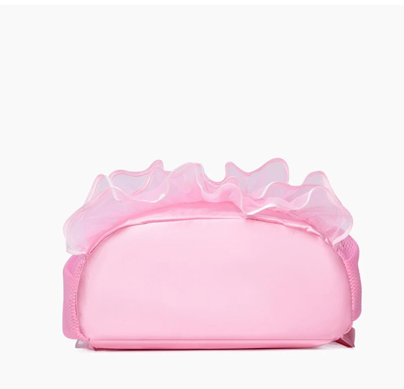 Minnie Mouse Children Kawaii Bag for Girl Dance Bag Kid Letter Pink Dancing Backpacks Girl Ballet Dance Bag Baby School Backpack