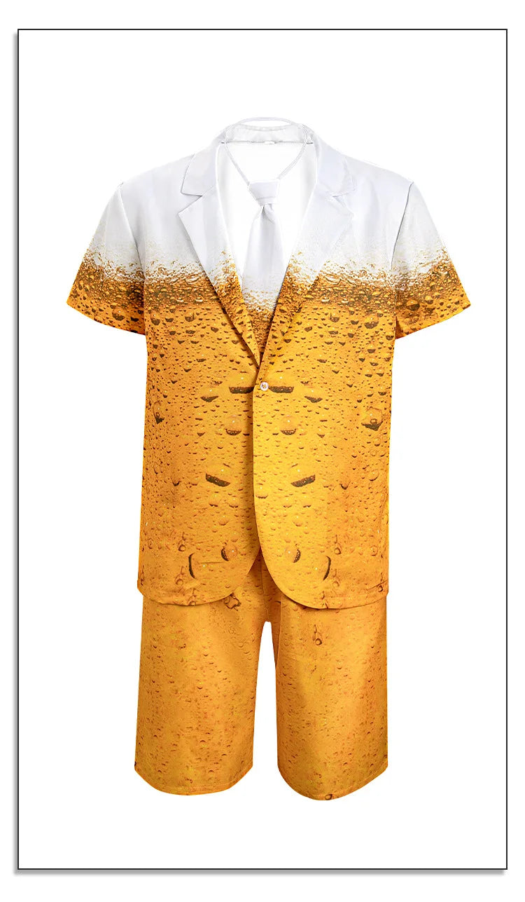 Herren Oktoberfest Kostüm Anzug Bayerisches Bier Cosplay Dress Up Damen Anzug Kleidung Rollenspiel Halloween Party Fantasia Kostüm