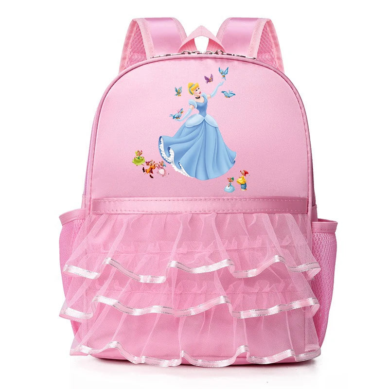 Snow White Princess Children Kawaii Bag for Girl Kids Pink Dancing Backpacks Girls Ballet Dance Bags Baby School Backpack