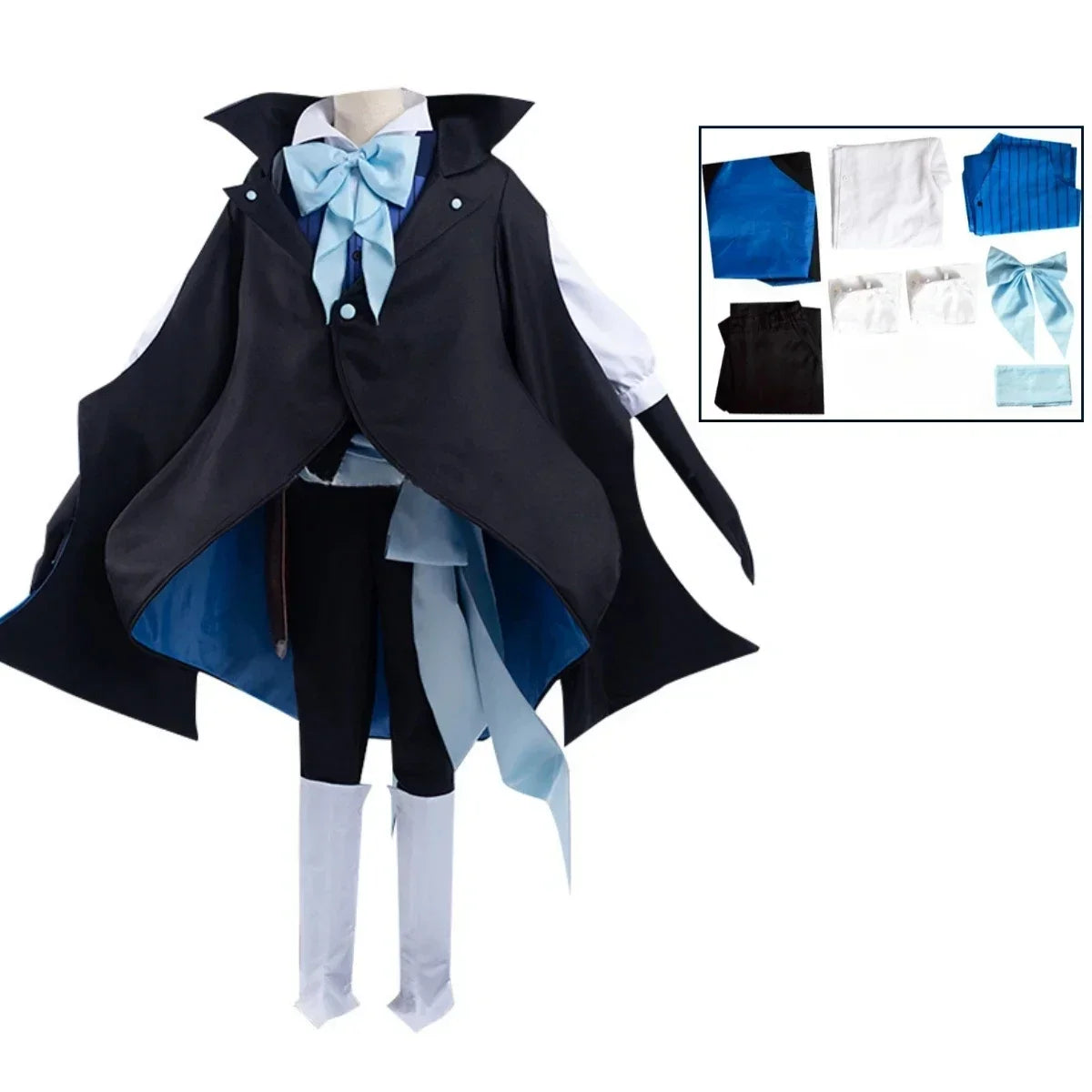 Anime Fallstudie von Vanitas Cosplay Vanitas Keine Karte Kostüm Uniformen Halloween Karneval Party Bühne Anime Show Set