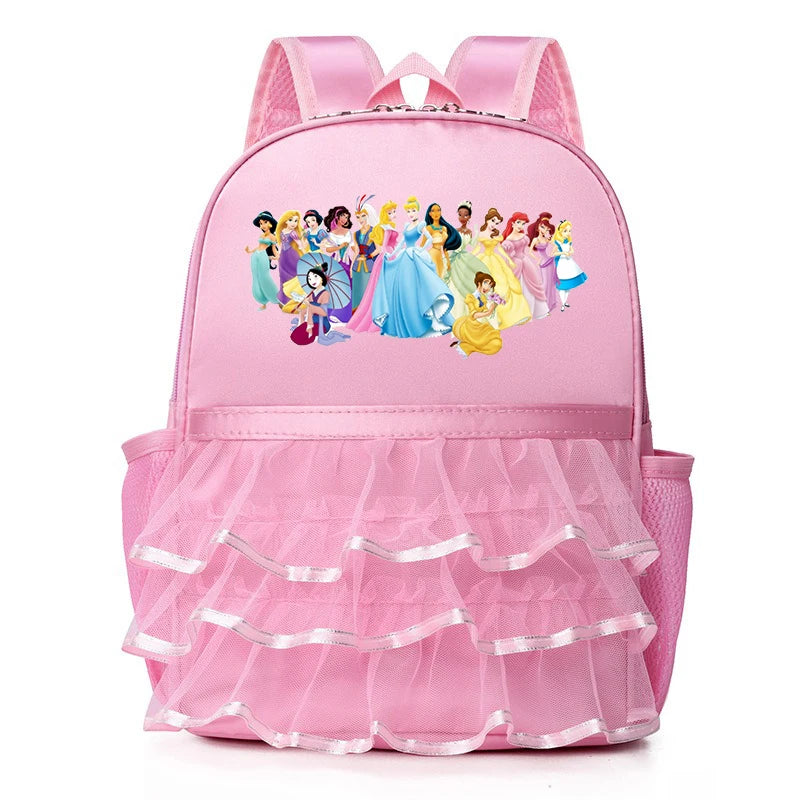 Snow White Princess Children Kawaii Bag for Girl Kids Pink Dancing Backpacks Girls Ballet Dance Bags Baby School Backpack